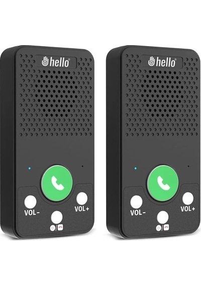 Sh Hello D10a 1000 Mah Şarjlı İnterkom Kapalı Devre Konuşma Sistemi Najmaddin