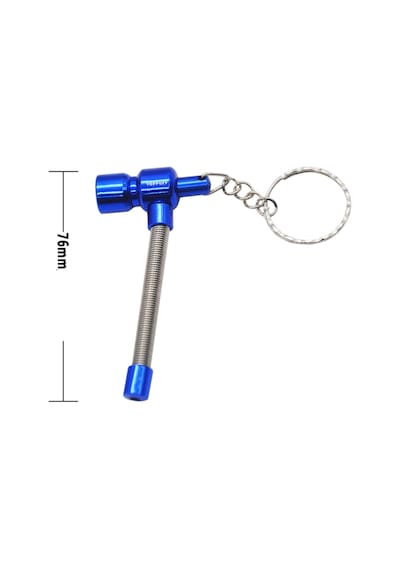 Mini Ceplik Anahtarlıklı Yaylı Pipe Pipo //76mm