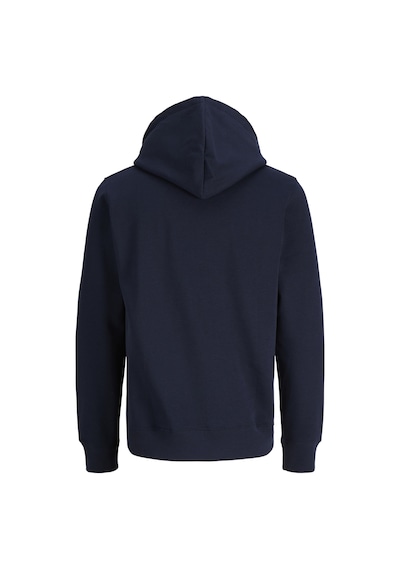 Jack & Jones Erkek Regular Fit Gögüs Baskili Sweatshirt - Avery - 12298451 Lacivert