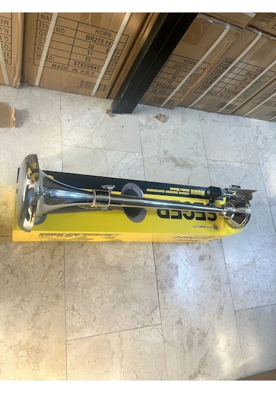 Ahmet Otomotiv Seger Marin Korna Ve Kapağı 12 Volt Kapaklı Marin Korna