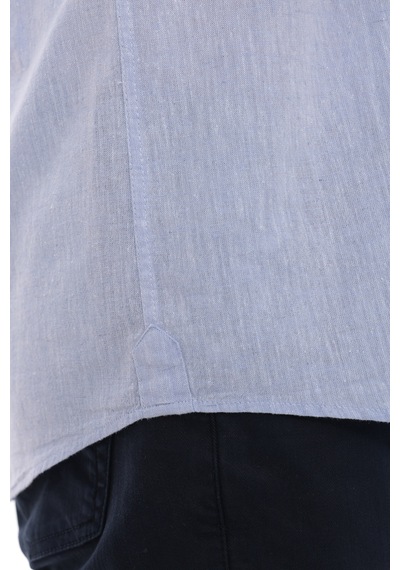 Slim Fit Uzun Kol Yaka Düğmeli Nefes Alan Keten Hediye Kutulu Erkek Gömlek Fs-004548 - Mavi-3236 MAVİ Slim Fit Uzun Kol Yaka Düğmeli Nefes Alan Keten Hediye Kutulu Erkek Gömlek Fs-004548 - Mavi-3236 MAVİ