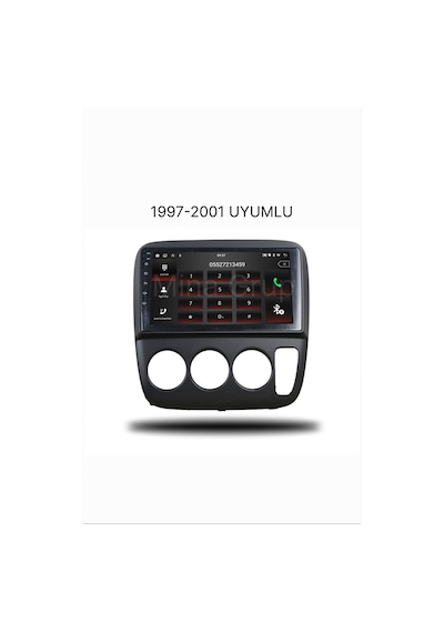 Snp Serisi Honda Crv 1997 İle 2001 Uyumlu 9 İnç Android Multimedya Sistemi 4-64 Gb Hafıza Carplay Android Auto Ve Geri Görüş Kamerası 9"