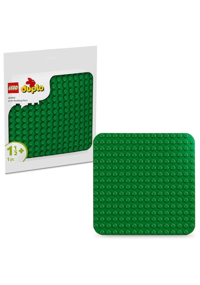 LEGO® DUPLO® Yeşil Yapım Plakası 10460 - 18 Ay ve Üzeri Küçük Çocuklar İçin Yaratıcı Oyunları Teşvik Eden Sergileme Zemini