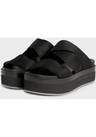 Calvin Klein Kadın Terlik Yw0yw01361 0gt Siyah