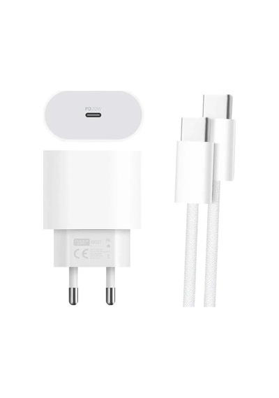 Powerway Rxs27 20w Type-c Şarj Adaptörü - Kablo Seti Apple 15 Pro-pro Max Uyumlu Diğer