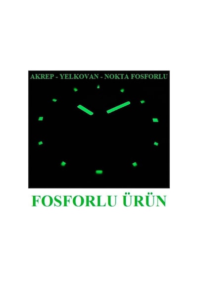 Q&Q VR35J028Y Su Geçirmez Fosforlu Erkek Kol Saati