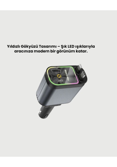 Ford Opel Volvo Skoda Araçlar İçin 66w Çoklu Hızlı Şarj Cihazı Cn