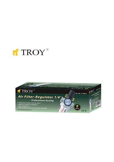Troy 18614 Şartlandırıcı (Filtre + Regülatör) 1/4(N)Pt N11.11534