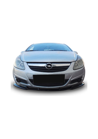 HasAkman Opel Corsa D Basic Ön Tampon Lip Piona Black 2011 - 2014