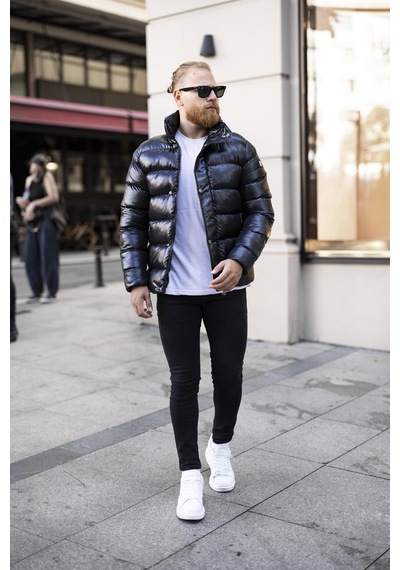 Famoda Yeni Sezon Erkek Siyah Dik Yaka Mont -fn48900 001