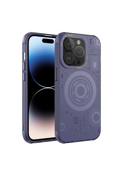 Apple Uyumlu iPhone 14 Pro Max Kılıf Zore Wireless Şarj Özellikli Desenli Hot Kılıf