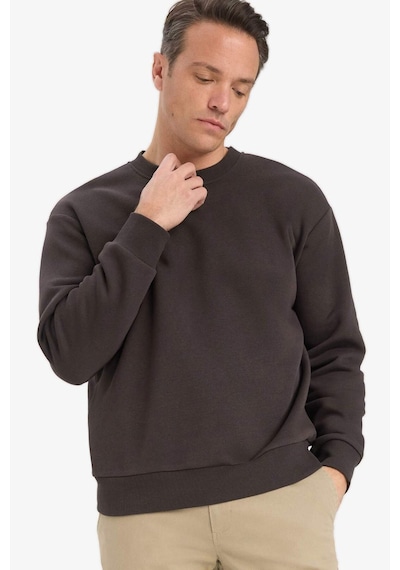 Defacto Relax Fit Bisiklet Yaka Kalın İçi Yumuşak Tüylü Basic Düz Sweatshirt T5139az25aubn339 Kahve Defacto Relax Fit Bisiklet Yaka Kalın İçi Yumuşak Tüylü Basic Düz Sweatshirt T5139az25aubn339 Kahve