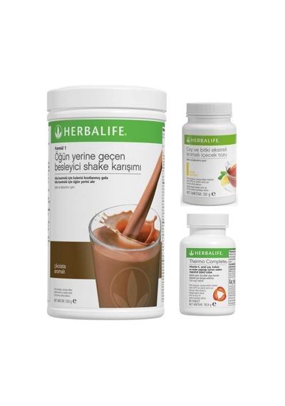 Herbalife Başlangıç Seti 3- Formül Bir Shake Ve Thermo Complete 90lı Tablet