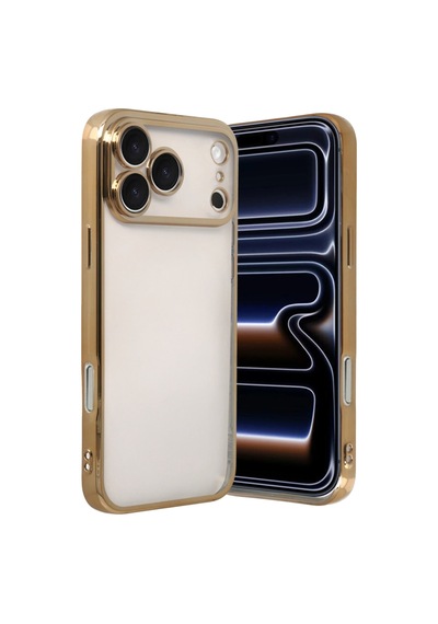 Apple iPhone Uyumlu 17 Pro Max Uyumlu Razer Lensli Silikon Kılıf - Sarı