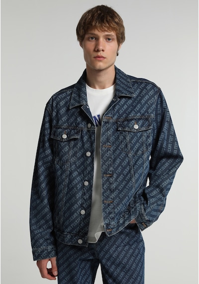 Colin's Colins Oversize Fit Düğmeli Astarsız Erkek Mid İndigo Denim Ceket Cl1083382 Q1.v1 Dn45291 Colin's Colins Oversize Fit Düğmeli Astarsız Erkek Mid İndigo Denim Ceket Cl1083382 Q1.v1 Dn45291