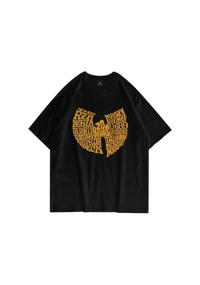 Tarzsokak Unisex Wu-tang Clan 20 Years Siyah Tshirt Siyah