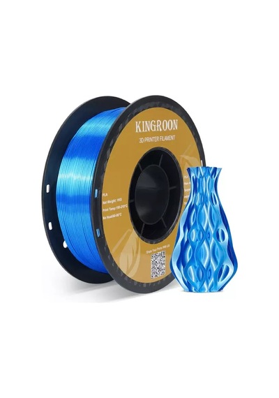 Kingroon Mavi Pla Silk Filament 1.75 Mm 1000gr