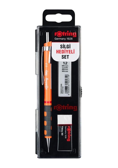 Rotring Tikky 0.5 Min Okul Seti Rotring Silgi Kalem Seti N11.1452