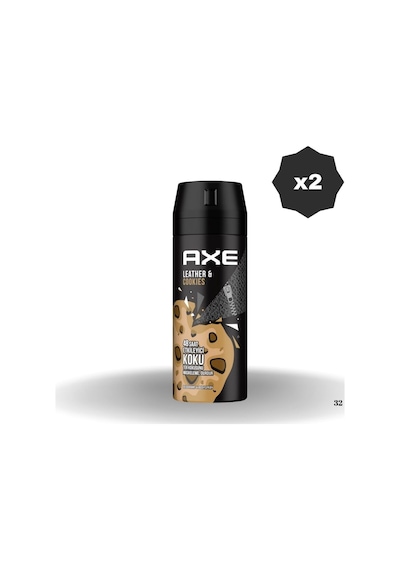 Deodorant Leather Cookies 150 Ml - 2 Adet