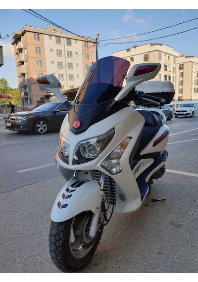 Motocam Sym Gts Evo 250 Ön Cam 2006-2015 Model 53cm Siyah Renkli 4mm