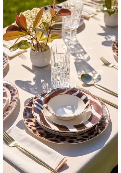 Karaca  Elegance Bone Grove 56 Parça 12 Kişilik Yemek Takımı
