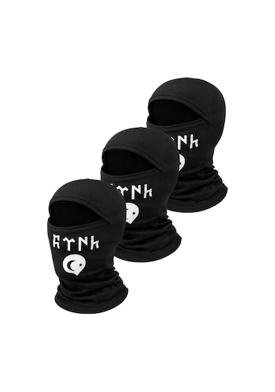 Army Termal Kar Maskesi 3 Lü Set Unisex Erkek & Kadın Balaklava 0//baskılı Çok Renkli
