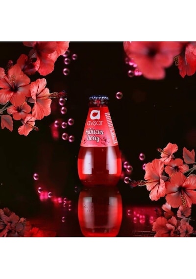 Avşar Hibiscus Berry Aromalı Maden Suyu 200 Ml X 24 Adet