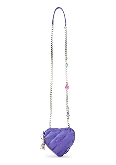 Kıplıng Jozi Küçük Çapraz Çanta Mor Glossy Lilac Mor
