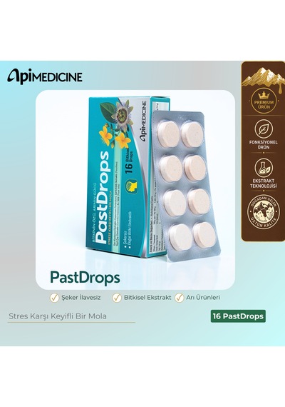 Apimedicine Pastdrops Yorgunluk Karşıtı Rahatlatıcı Bitkisel Pastil