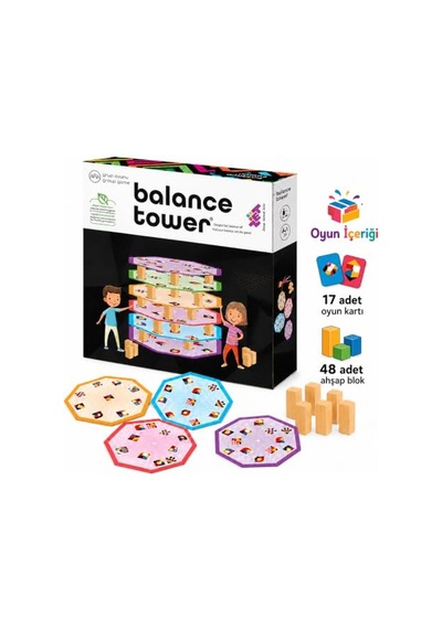 Balance Tower Ve Akıl Oyunu 4+ Yaş 2+ Oyuncu Genel