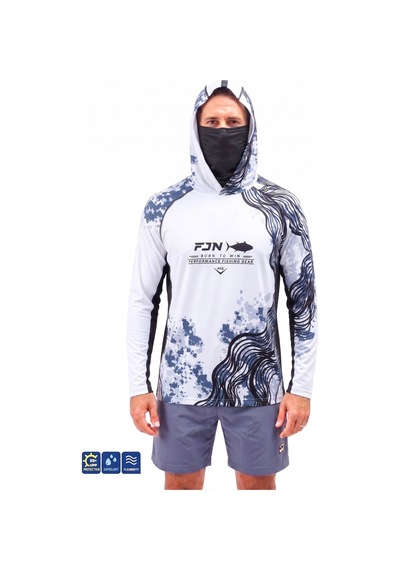 Fujin Relax S26 T-shirt Buff & Hoodie White Anthracite Xl Çok Renkli