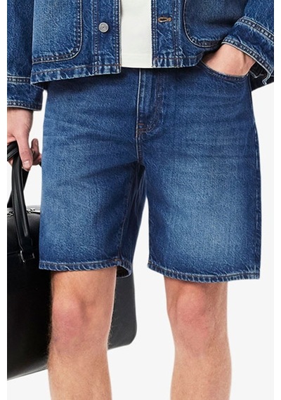 Lacoste Men's Straight Fit Denim Dark Blue Bermuda Jean Shorts Erkek Düz Kesim Bermuda Kot Şort Koyu Mavi Lacoste Men's Straight Fit Denim Dark Blue Bermuda Jean Shorts Erkek Düz Kesim Bermuda Kot Şort Koyu Mavi