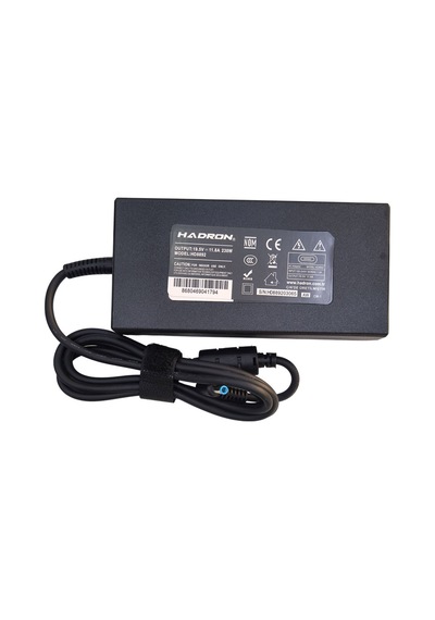 19.5v 11.8a Hp Uyumlu Notebook Adaptörü Mavi İğne Uçlu 4.5mm 3.0mm Adaptör