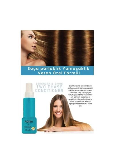 Agiva Keratin İki Fazlı Fön Suyu 300 Ml 12'li Paket