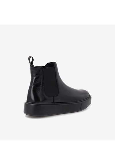 Black Bot Kadın 41s2 Frau Ortıseı Chelsea Boot siyah