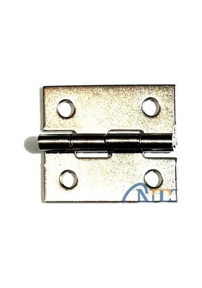 Muhtelif Tavla Menteşesi 3cm, No:1/4 - Nikel, 1 Adet Diğer