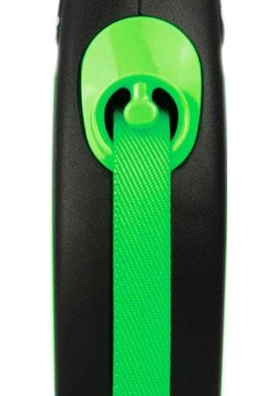 Flexi New Neon Otomatik Yeşil Şerit Gezdirme Large 5 Mt