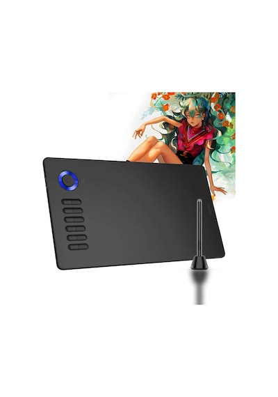 A15 Pro 10x6" 8192 Level 5080 Lpı Grafik Tablet + Kalem