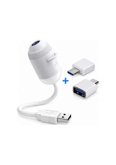 Mighty 24 Farklı Desenli Usb Led Projektör Gece Lambası 360 Derece Ayarlanabilir Yıldız Galaksi