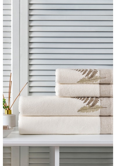 Özdilek Cotton Bliss Havlu Seti Krem/bej Krem - Bej
