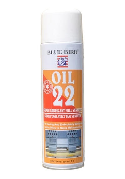 Oil 22 Sentetik Yağlayıcı Sprey 500ml / Blue.028 Renk
