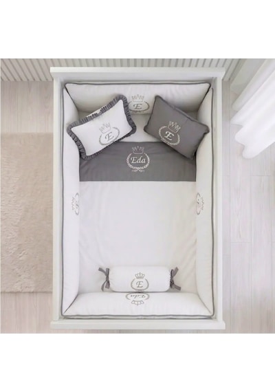 İsim Nakışlı Bebek Uyku Seti 80x130