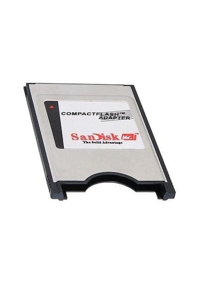 Sandisk Pcmcia Cf Compact Flash Kart Okuyucu Kamera Cnc Adaptör