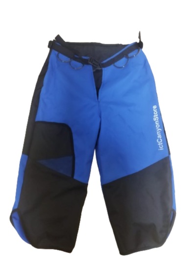 İctcanyonstore Neopren Üstü Kısa Koruma Pantolon Mavi - Siyah