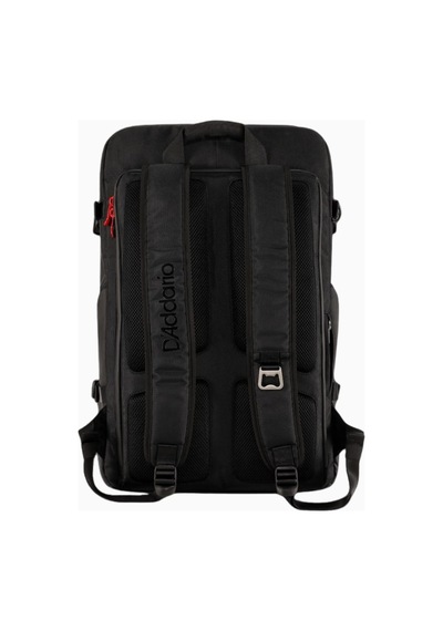D'addario Backline Ekipman Taşıma Çantası, Müzisyenler Için Profesyonel Sırt Çantası Siyah
