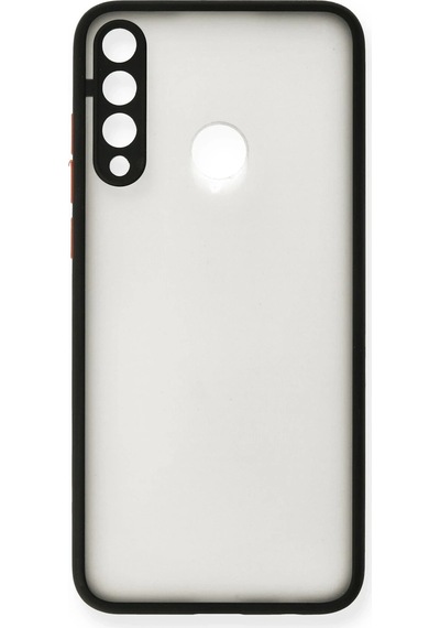 Newface - 834 - Huawei Y6p Kılıf Montreal Silikon Kapak - Csmo-tex - - Siyah
