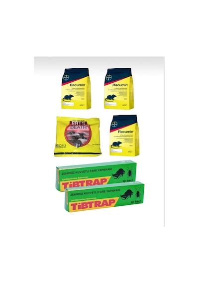 Bayer Fare Ve Sıçan Seti 6 Ürün/racumin3,tibtrap2,rat's