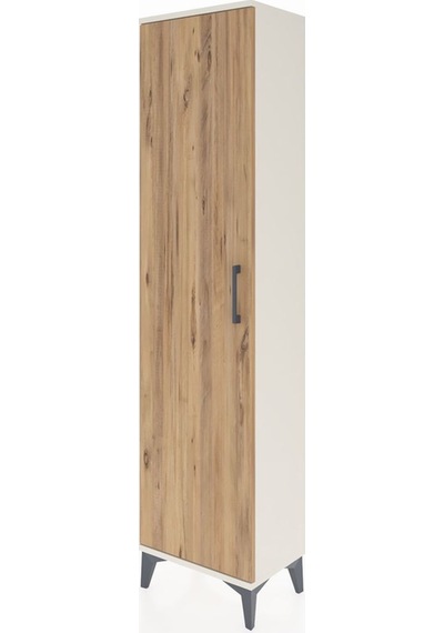 Arges Dolap Tek Raflı Tek Kapaklı Tek Askılı 44x30x182 Aytaşı... Aytaşı