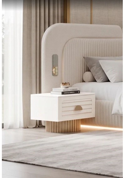 Atlantik Mdf Bazalı Yatak Odası Takımı