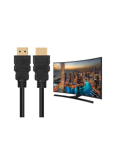 Hdmi Kablo 4K 3D 5 Metre Altın Uçlu Full Hd 2160P Hdmi Kablo 5M
